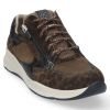 Durea  Zwart/Olijf Sneaker 6295 K