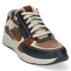 Durea  Zwart/Vacchetta/Cognac Sneaker 6295 H