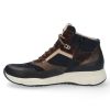 Durea Sneaker Hoog Zwart/Blauw 9778 H