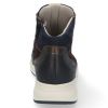 Durea Sneaker Hoog Zwart/Blauw 9778 H