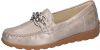 Waldlaufer Taupe Metallic Mocassin H-Lucy