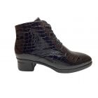 Hartjes Veterlaars Zwart Lak Blues Boot 172.1903 G