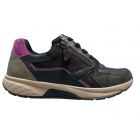 Gabor Rollingsoft Sneaker Zwart/Choco 56.878.63