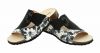 Think! Slipper Mizzi Damen Zwart Combi 000124