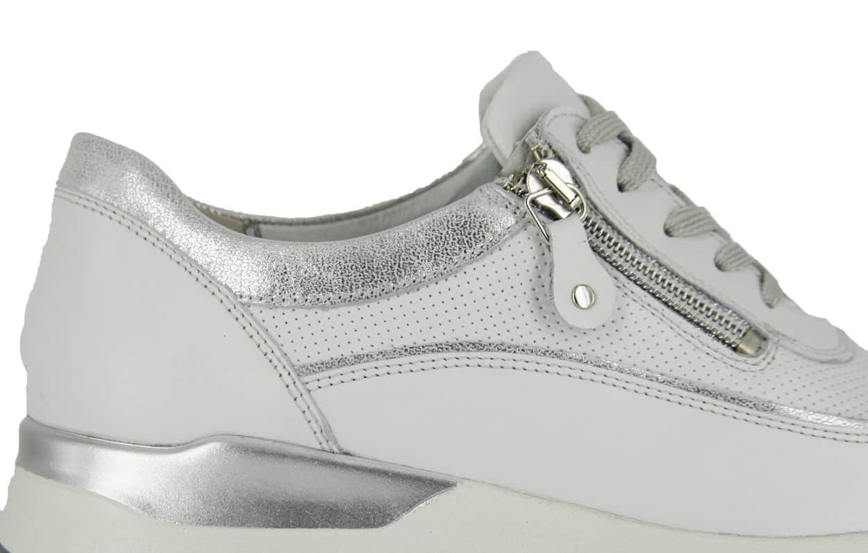klink Zuiver Habubu Waldlaufer Sneaker Wit/Zilver 364031 H | Dames en Herenschoenen online kopen