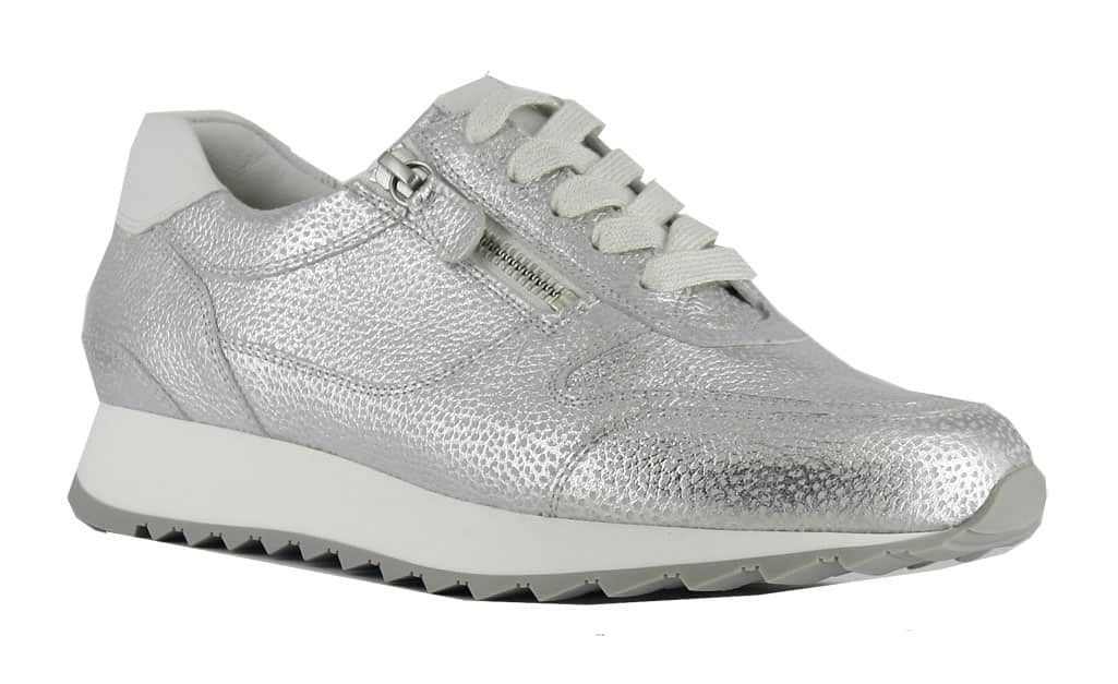 Hassia Sneaker Zilver/Wit K | Dames en Herenschoenen online kopen