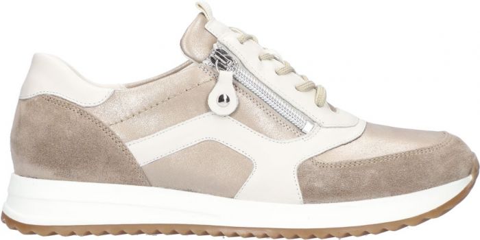 Waldlaufer Taupe/Bronzen Sneaker H-Vicky