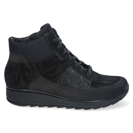 Durea Sneaker Hoog Zwart 9772 H