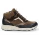 Durea Zwart/Olijf Sneaker Hoog 9778 H