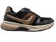 Gabor Rollingsoft Sneaker Zwart/Cacao 56.845.47